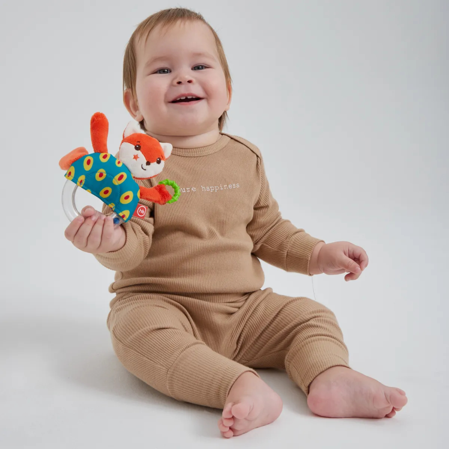 Игрушка Happy Baby погремушка Лисичка Люся - фото 9