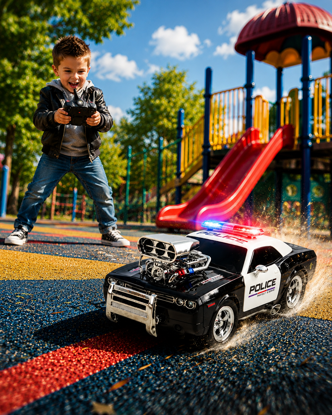 Полицейская машина РУ Mobicaro - фото 3