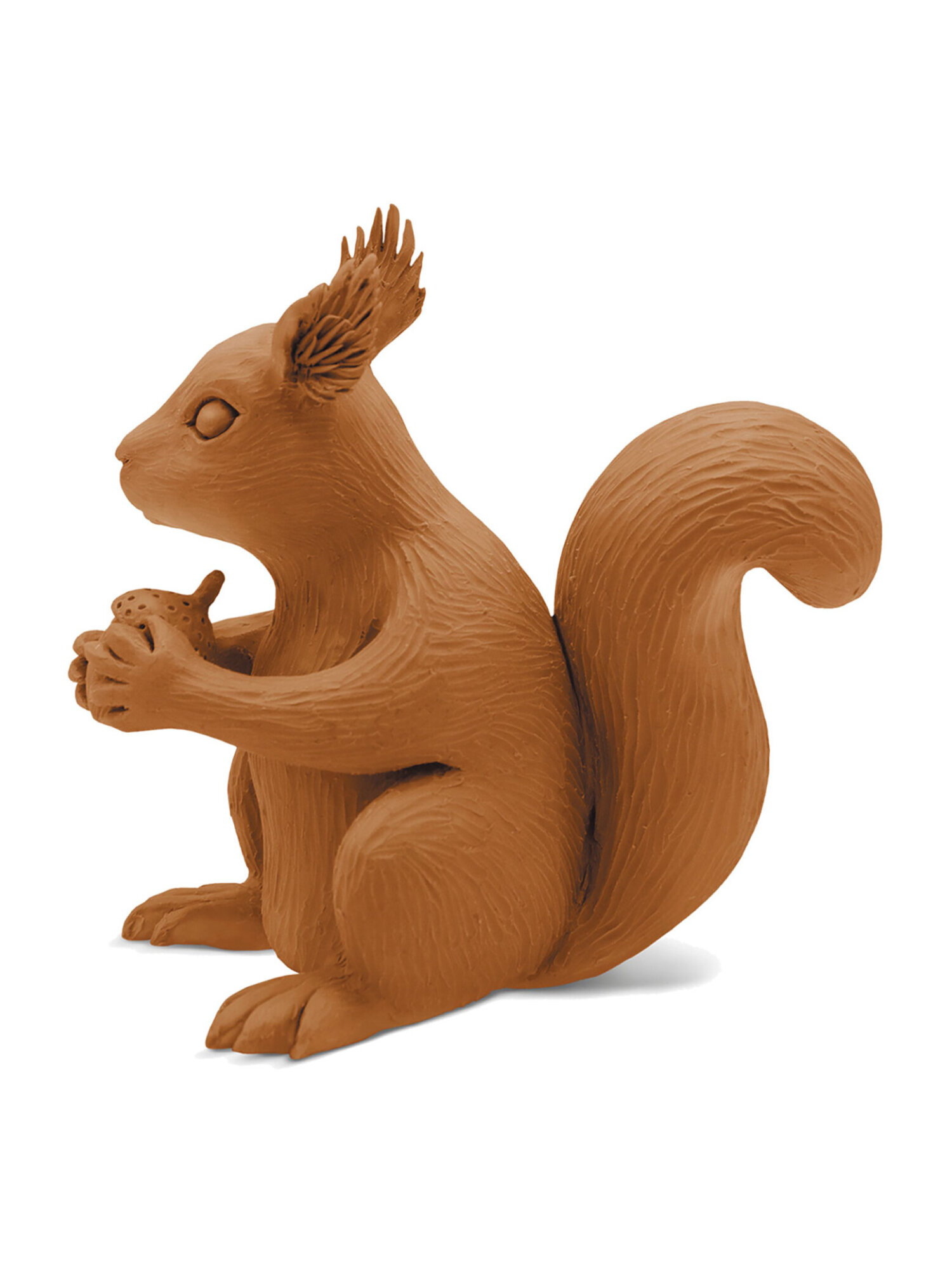 Пластилин Brauberg терракотовый 1 цв. - фото 5