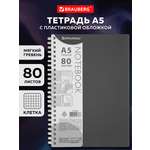 Тетрадь Brauberg клетка