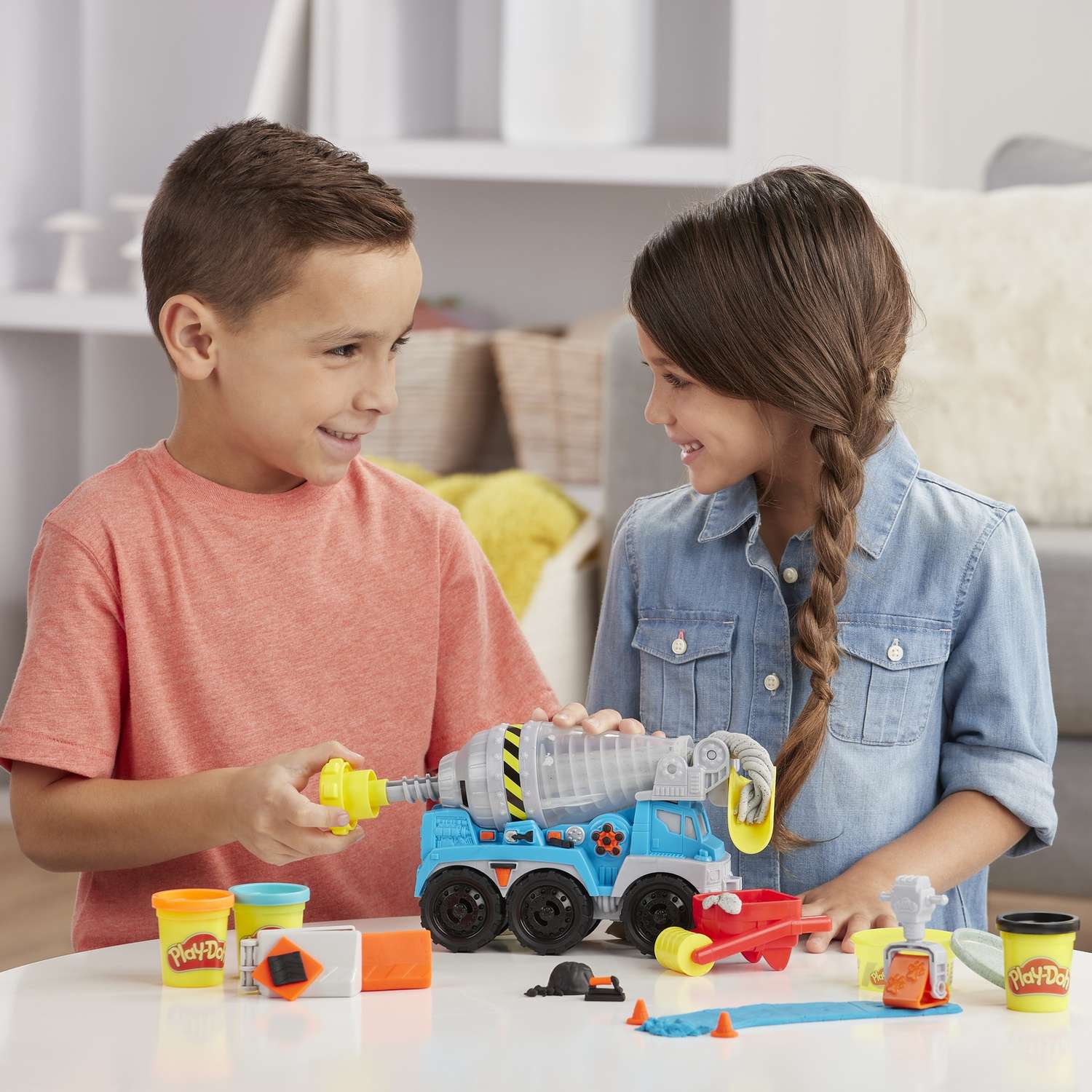 Пластилин Play-Doh Бетономешалка - фото 4