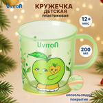 Кружка Uviton детская 200 мл 1 предм. в ассортименте