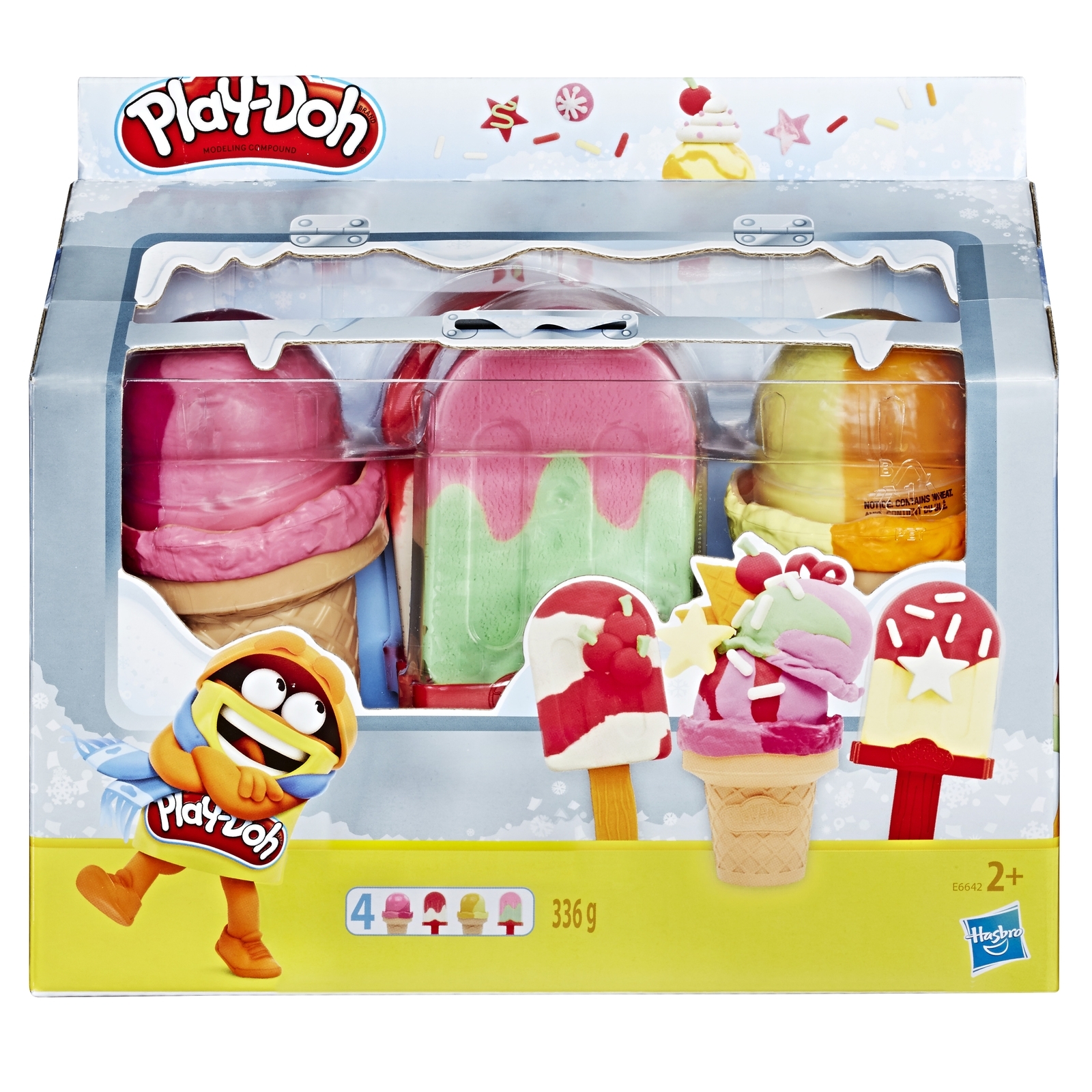 Пластилин Play-Doh Холодильник с мороженым - фото 2