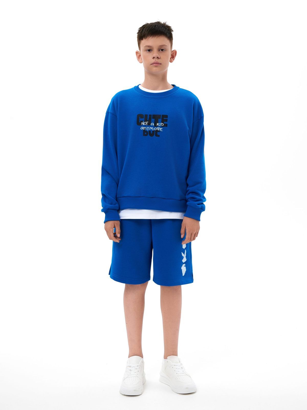 Свитшот Nikasport B7NK33-BLU - фото 2