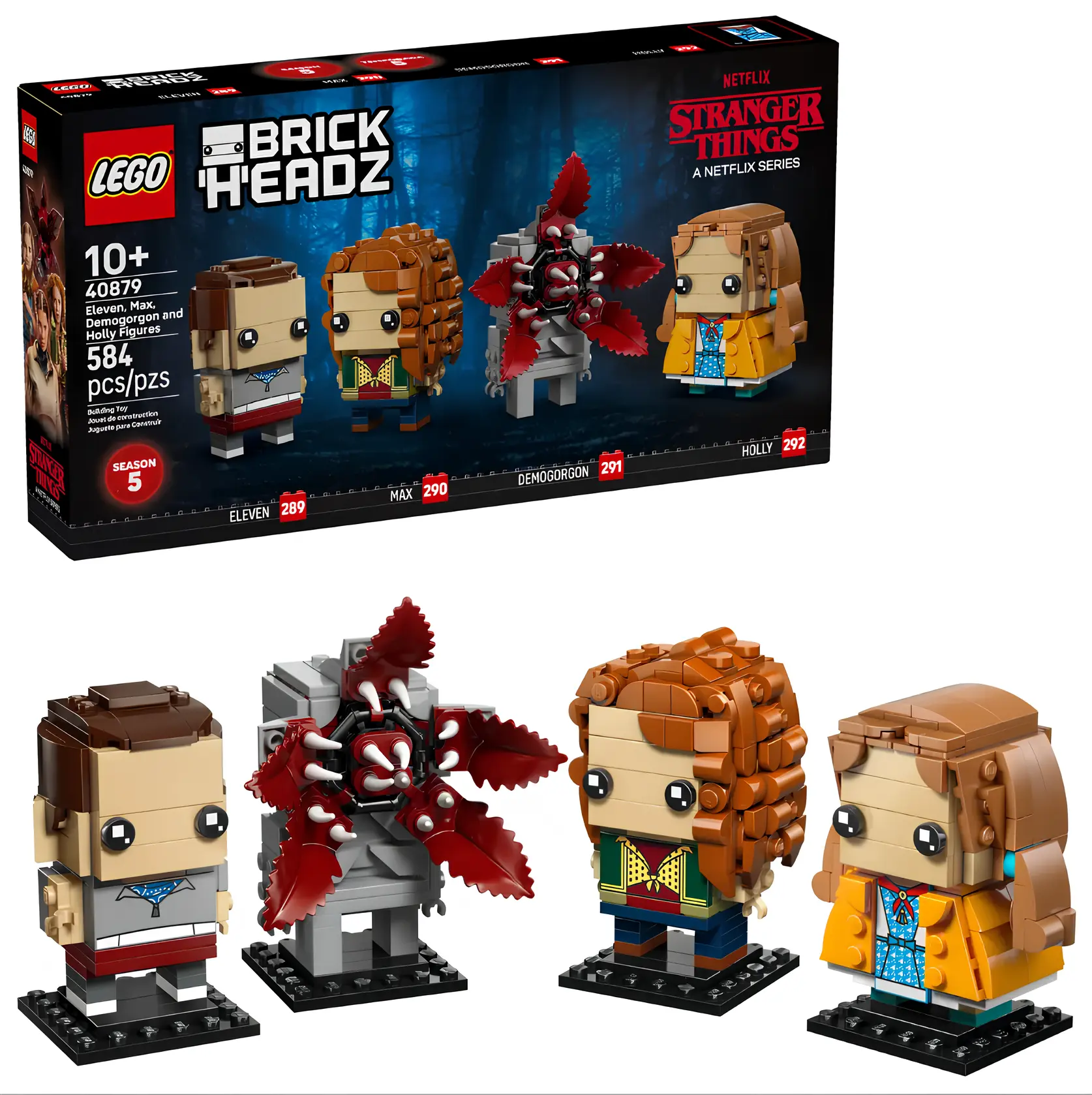 Конструктор LEGO BrickHeadz 40879 584 дет. - фото 3