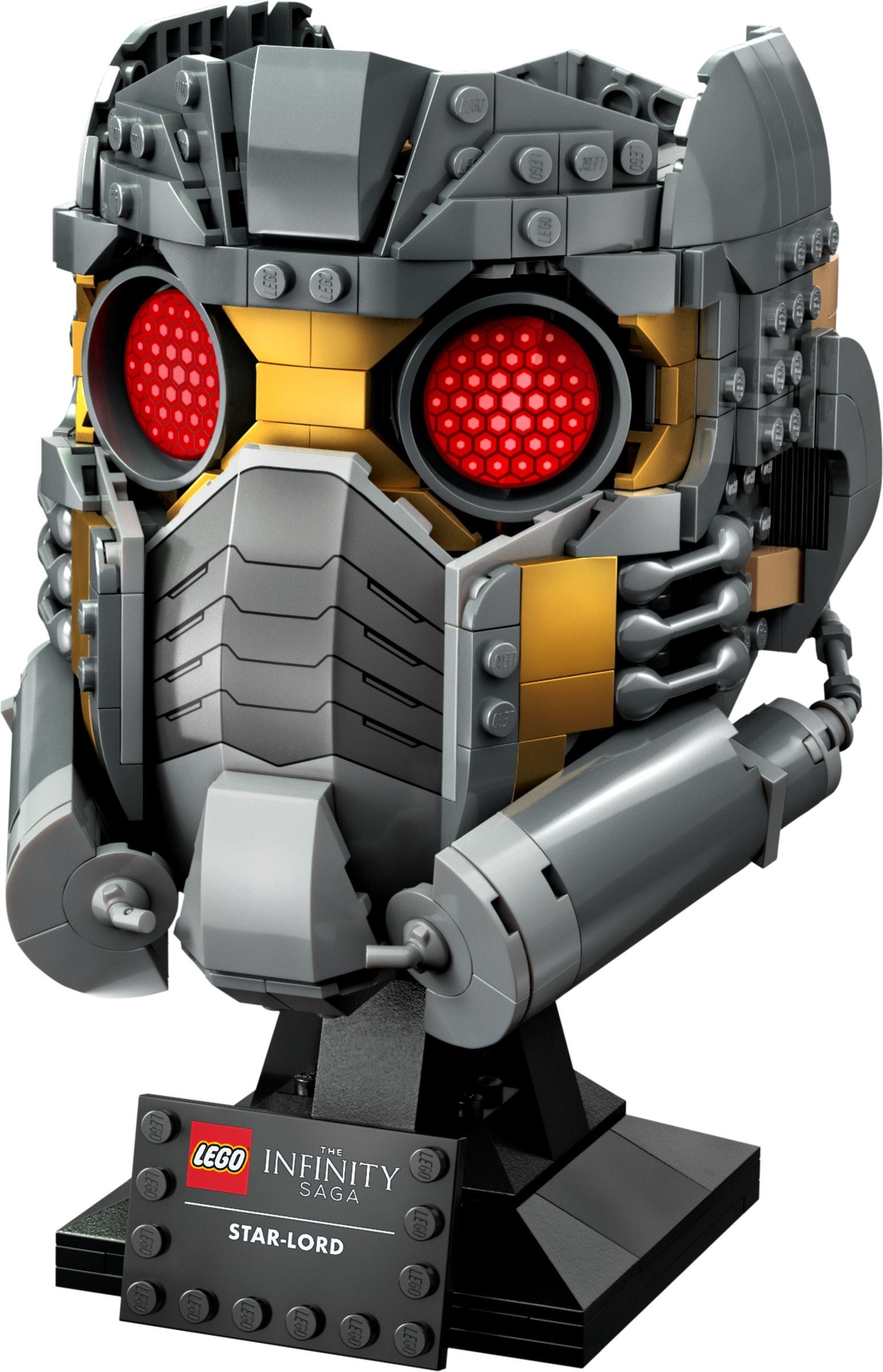Конструктор LEGO Marvel Super Heroes Шлем Звёздного Лорда 602 дет. - фото 2