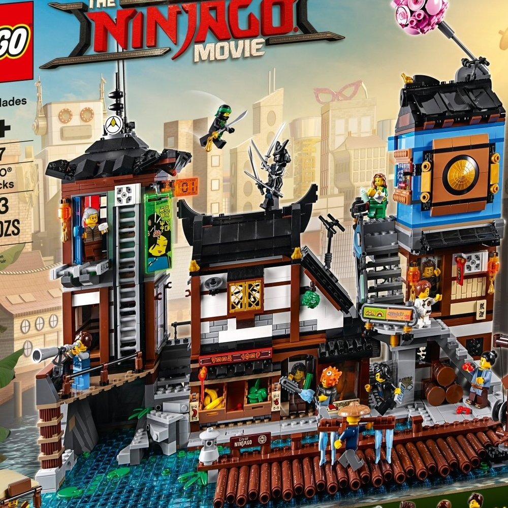 Конструктор LEGO NINJAGO Порт Ниндзяго Сити 70657 3553 дет. - фото 3