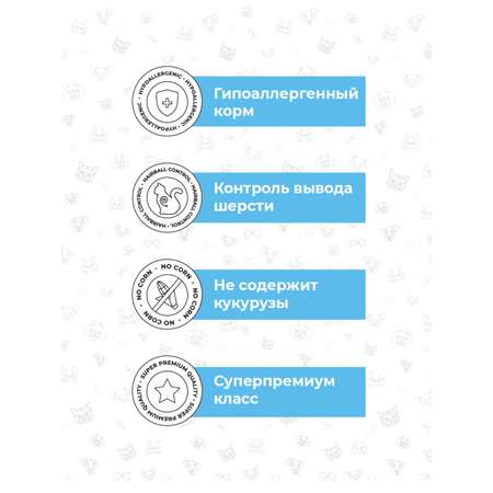Корм сухой для кошек Best Dinner эдалт с ягненком и голубикой 1.5 кг