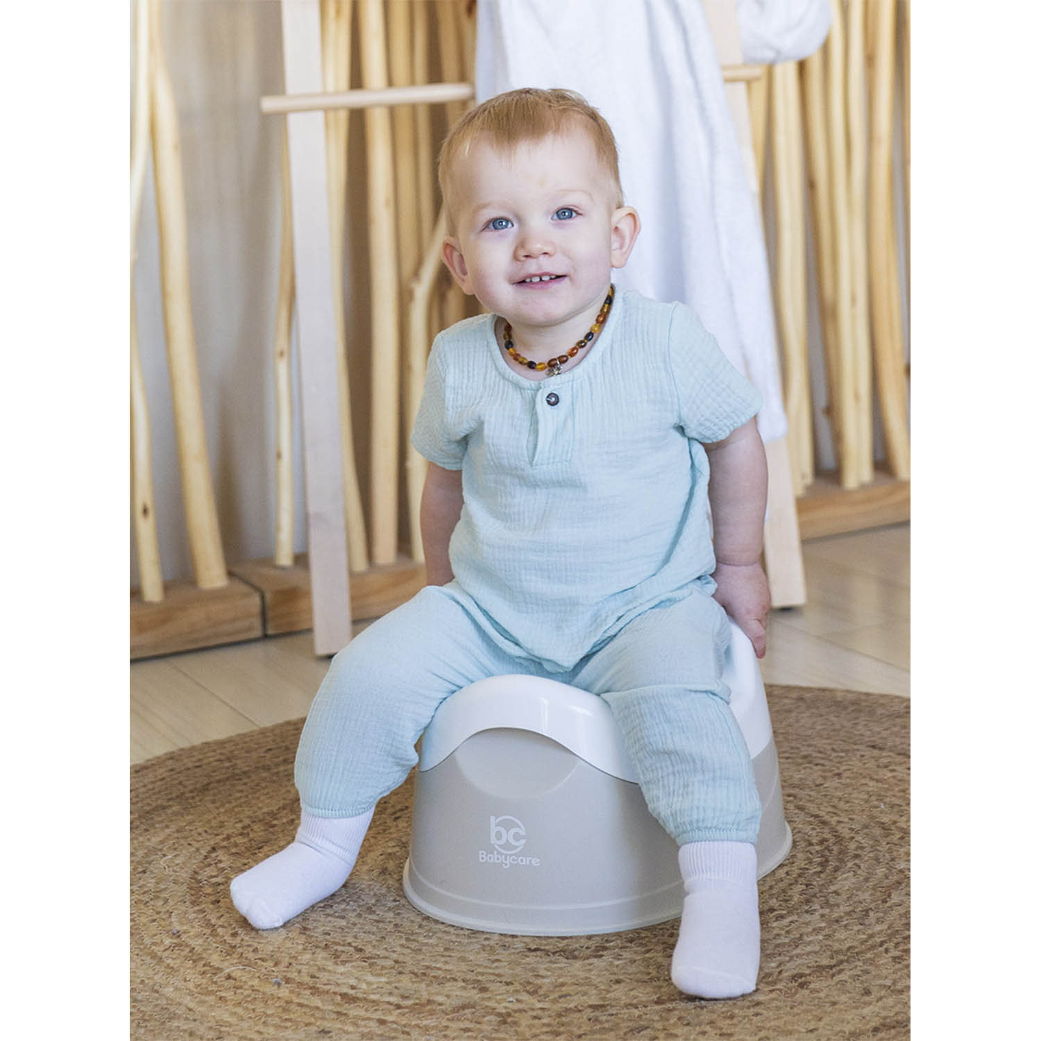 Горшок детский BabyCare Kitty розовый-белый - фото 13