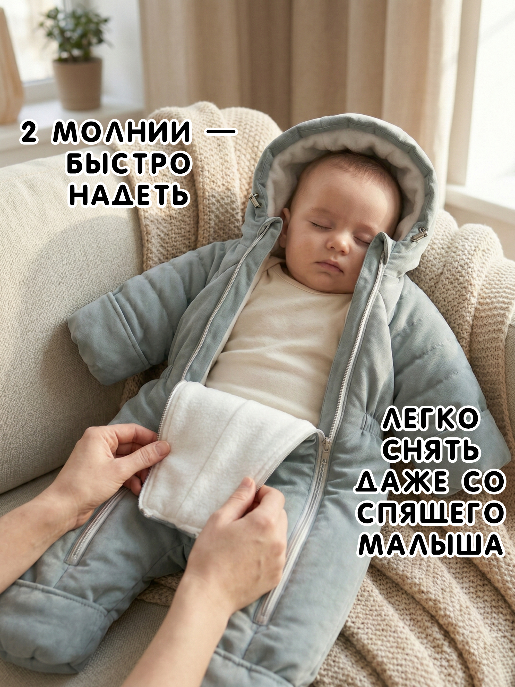 Комбинезон СОННЫЙ ГНОМИК 2315/11 - фото 6