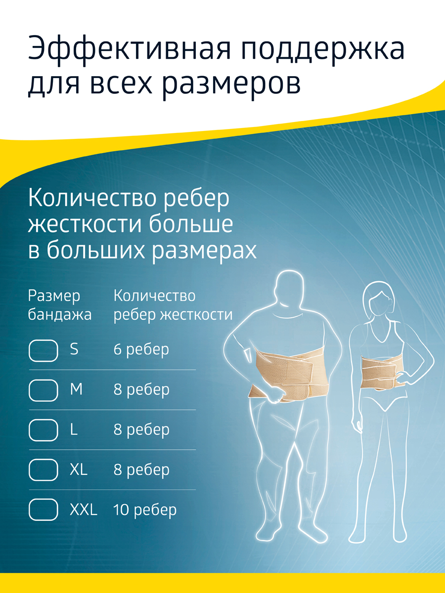 Корсет ортопедический W-152 B.Well W-152 - фото 7