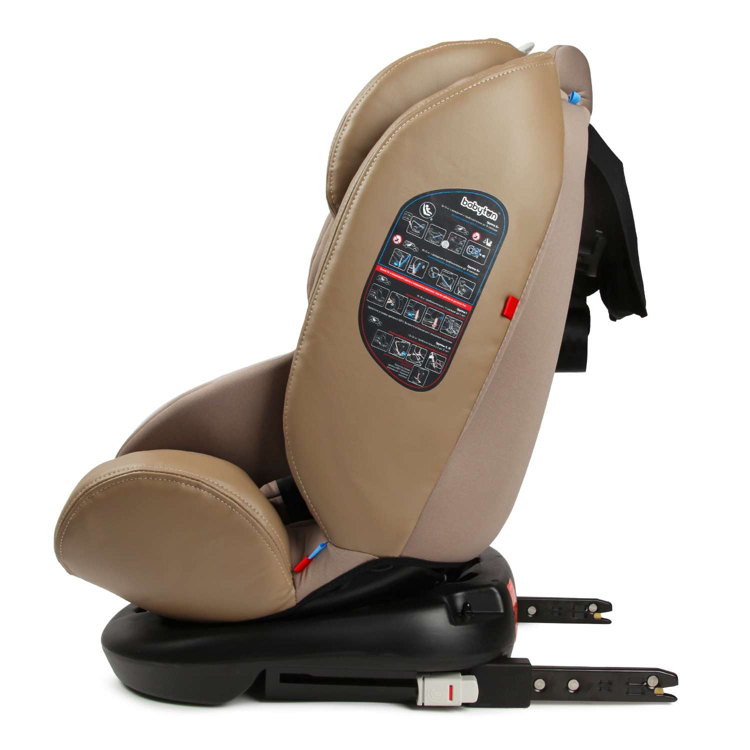 Автокресло Babyton Multi-Stage Sand Isofix 0+/1/2/3 (0-36 кг) - фото 16