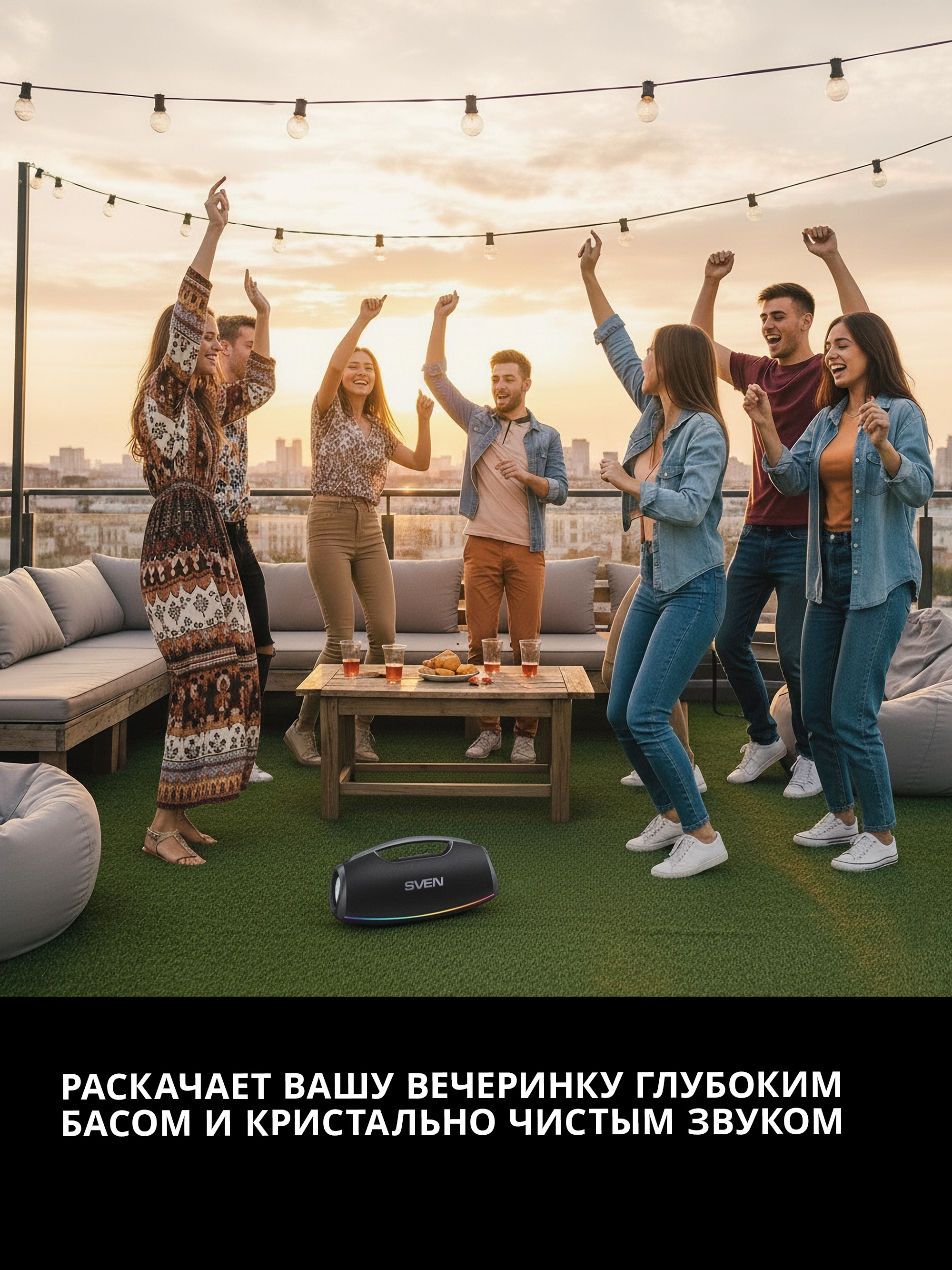 Колонка bluetooth SVEN PS-990 - фото 8