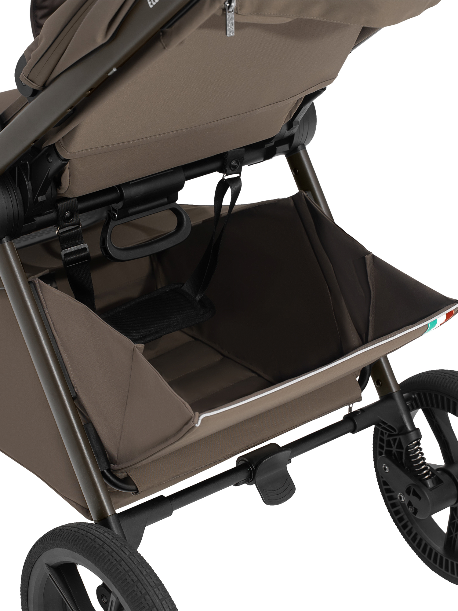 Коляска прогулочная Sweet Baby Elegante D Dark Beige бежевый - фото 26