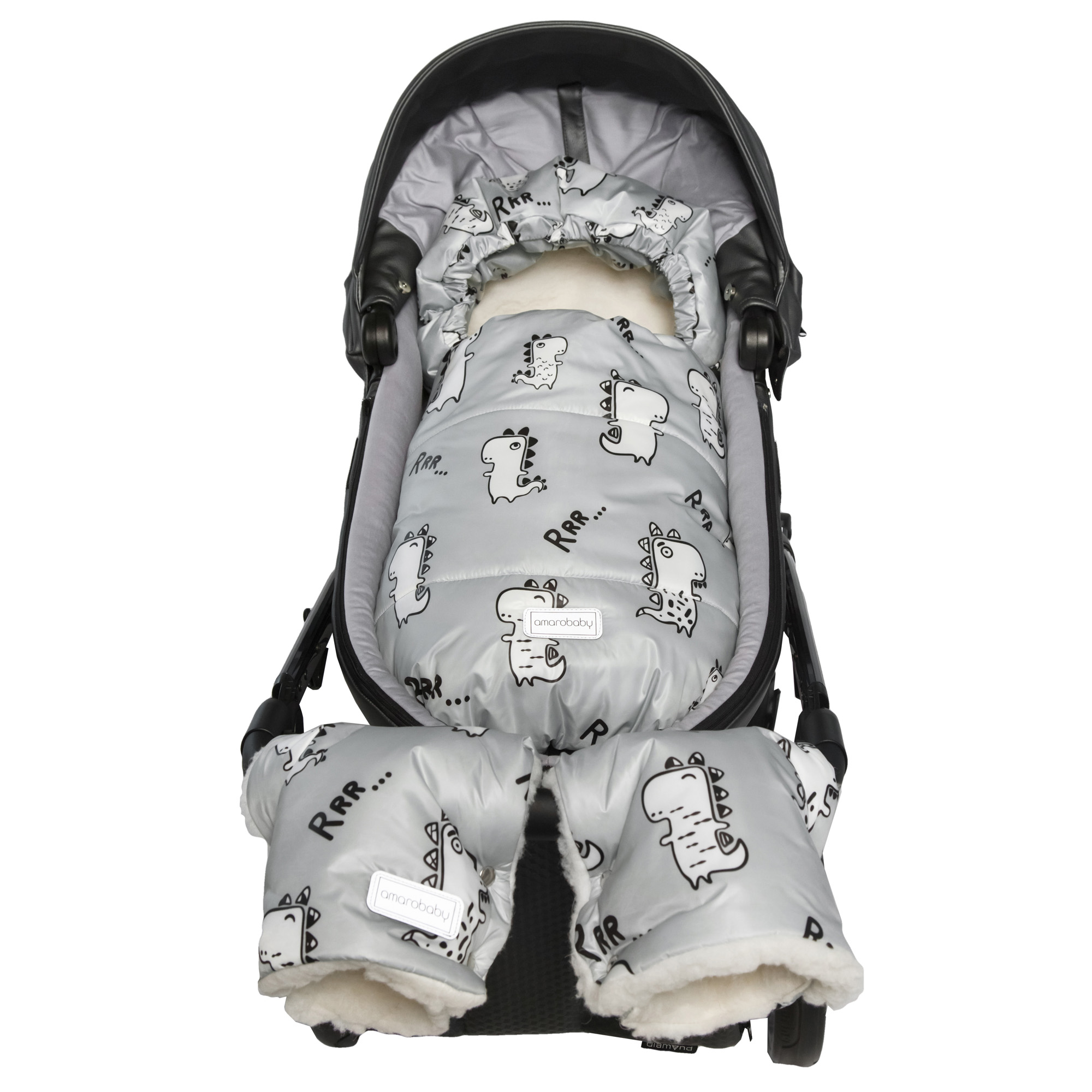 Конверт в коляску Amarobaby Snowy Baby - фото 5