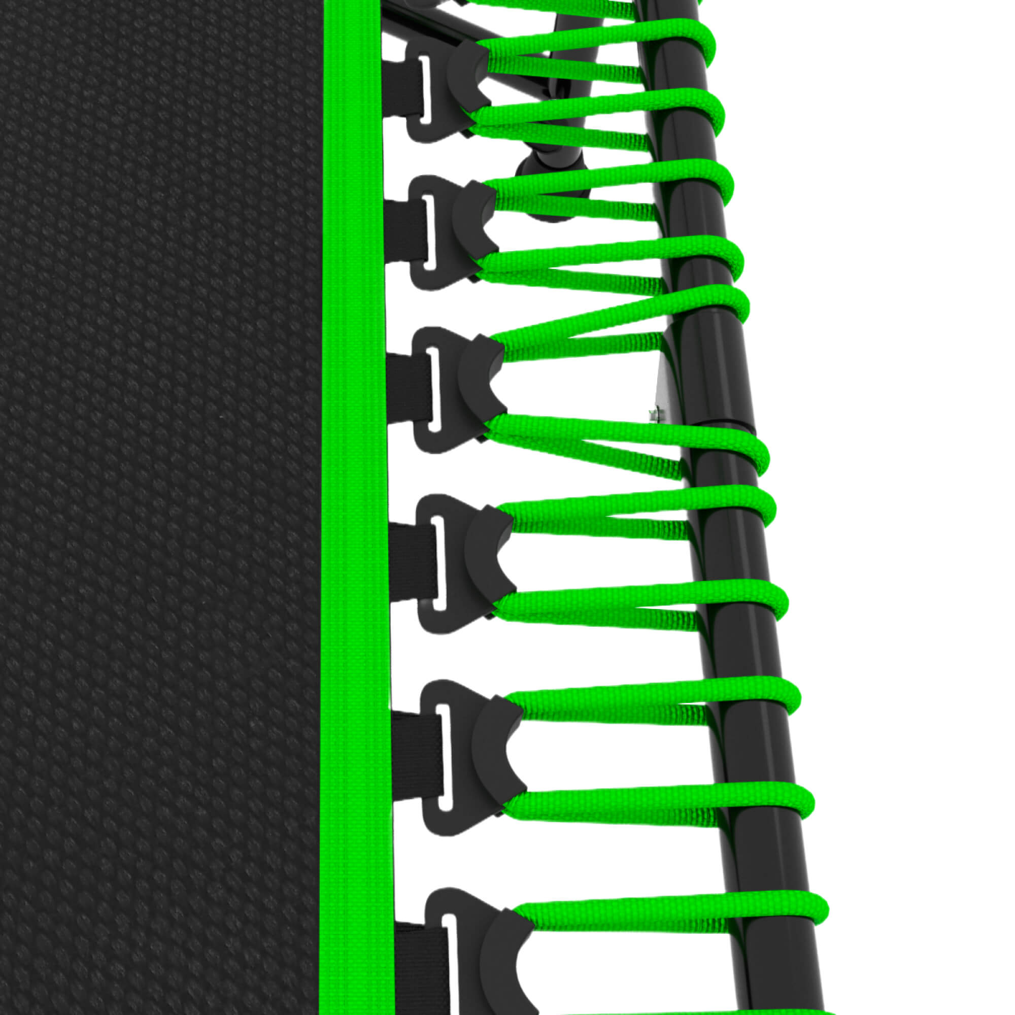Батут спортивный с ручкой UNIX line Fitness pro green диаметр 125 см до 130 кг счетчик прыжков для джампинга - фото 17