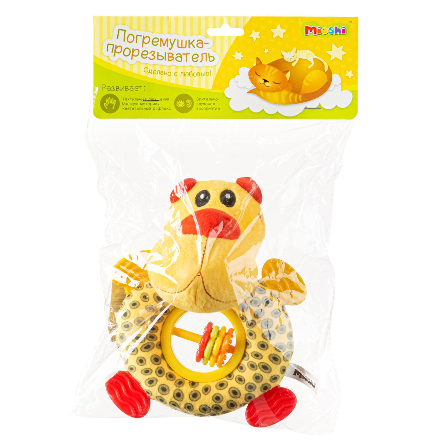 Игрушка Mioshi погремушка Мурзик - фото 2