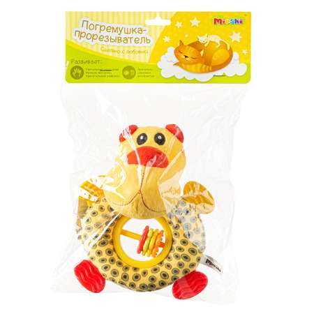 Игрушка Mioshi погремушка Мурзик