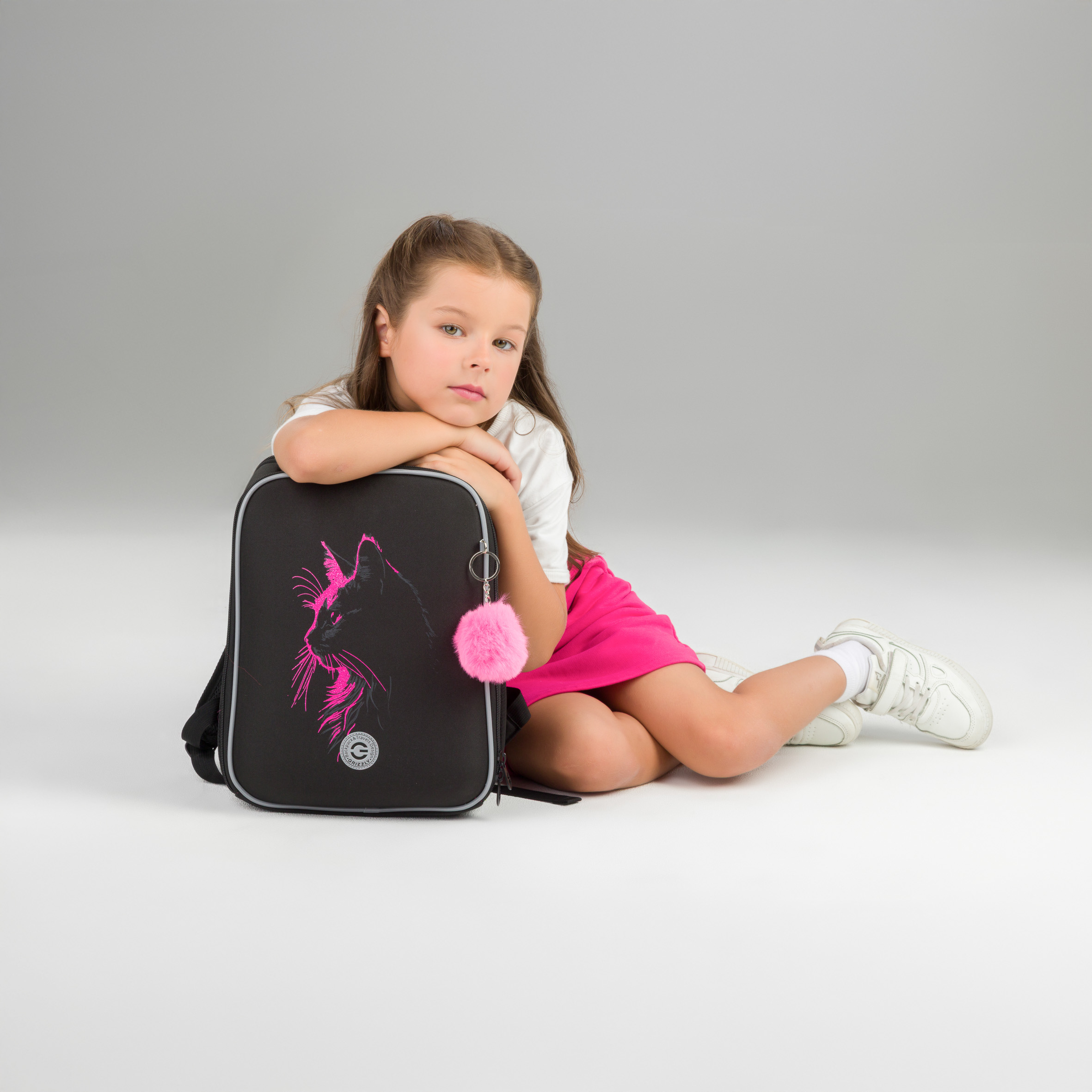 Ранец Grizzly Кошка - фото 17