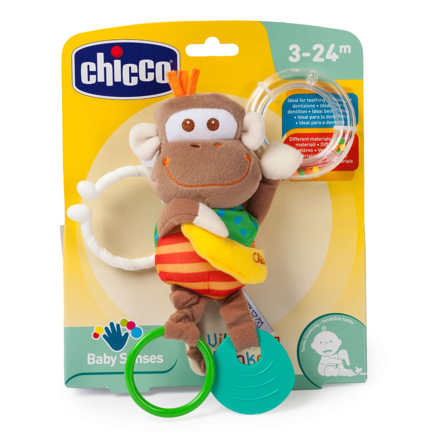 Игрушка Chicco погремушка Обезьянка - фото 2