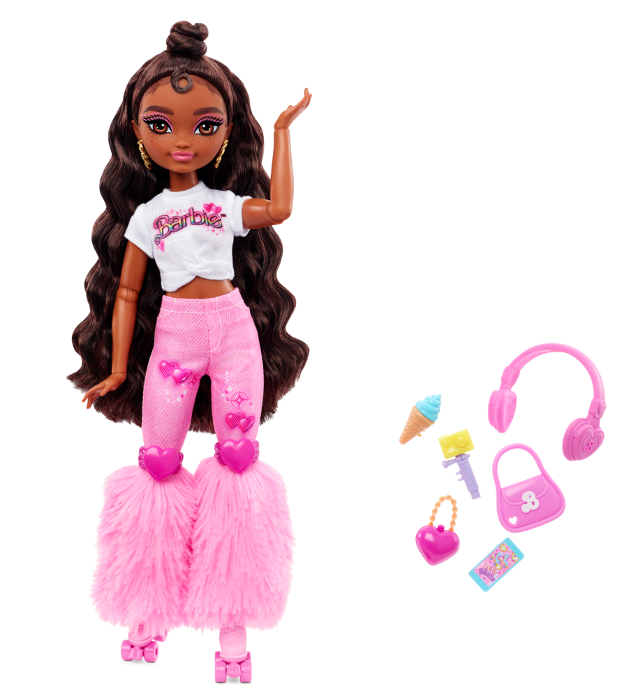 Кукла модельная Barbie Dream Besties Бруклин на роликах JFX97 JFX97 - фото 6