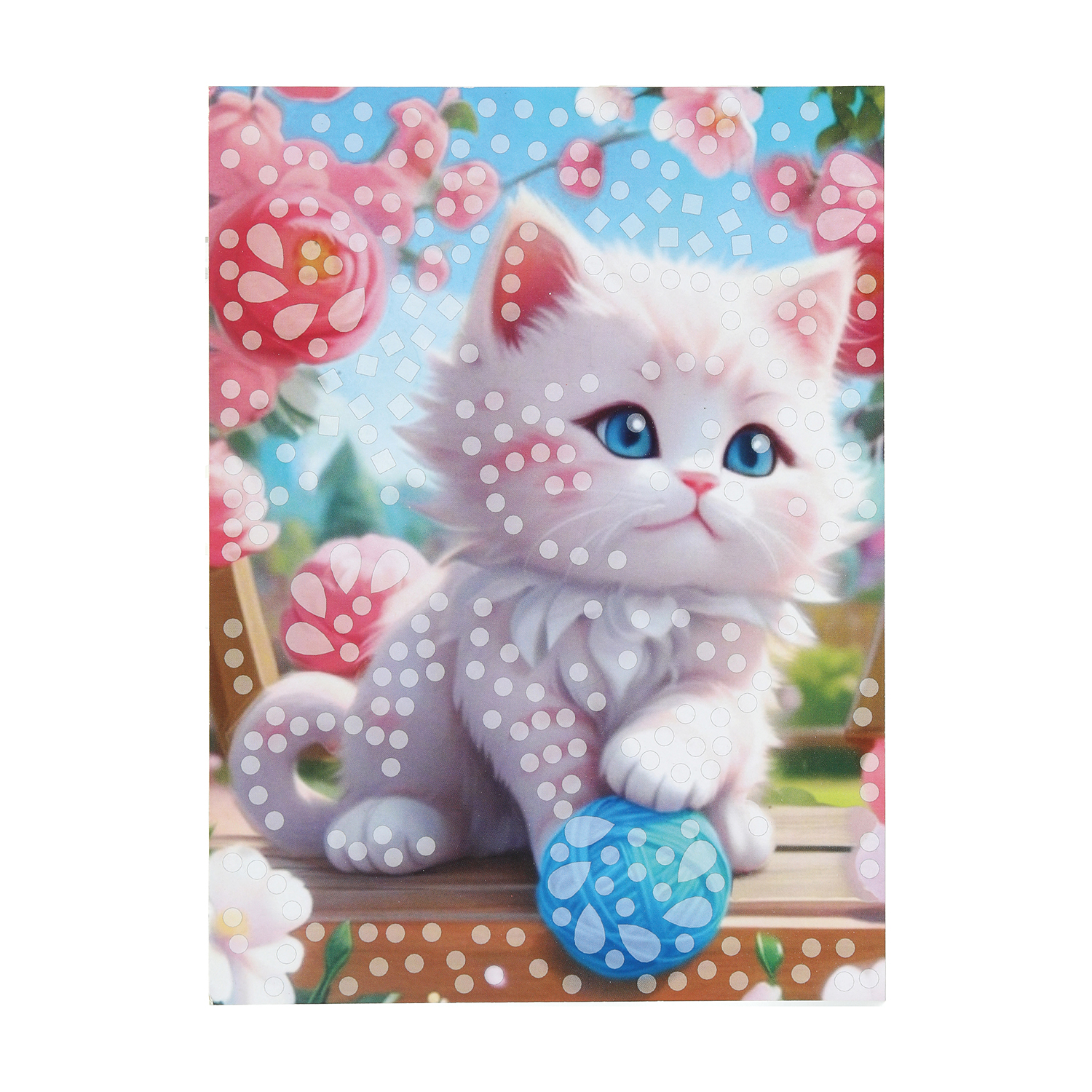 Алмазная мозаика Multiart Котик - фото 3