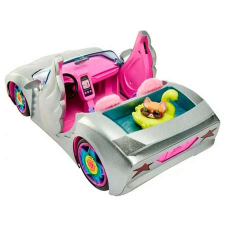Автомобиль Barbie Кабриолет серебряный