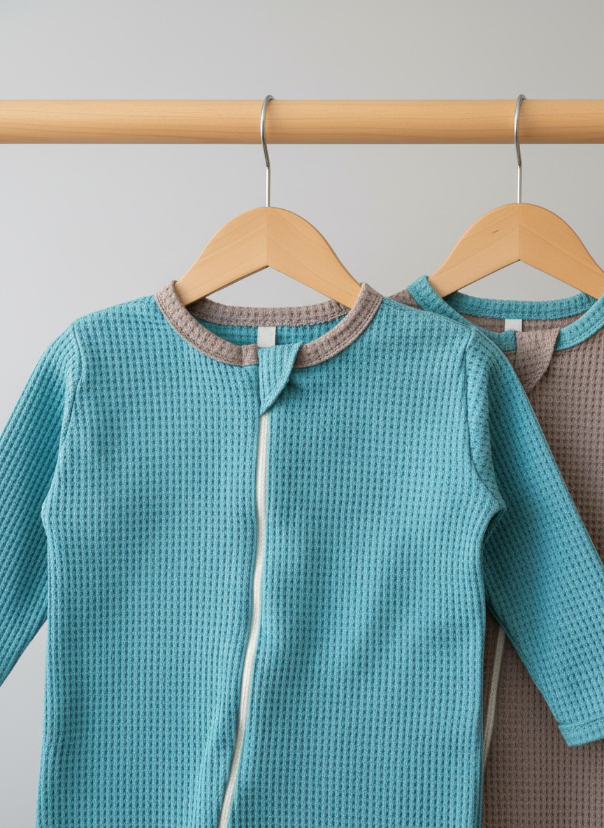 Комбинезон 2 шт Bunnyphant Т-169-2/бирюзовый-серый - фото 4