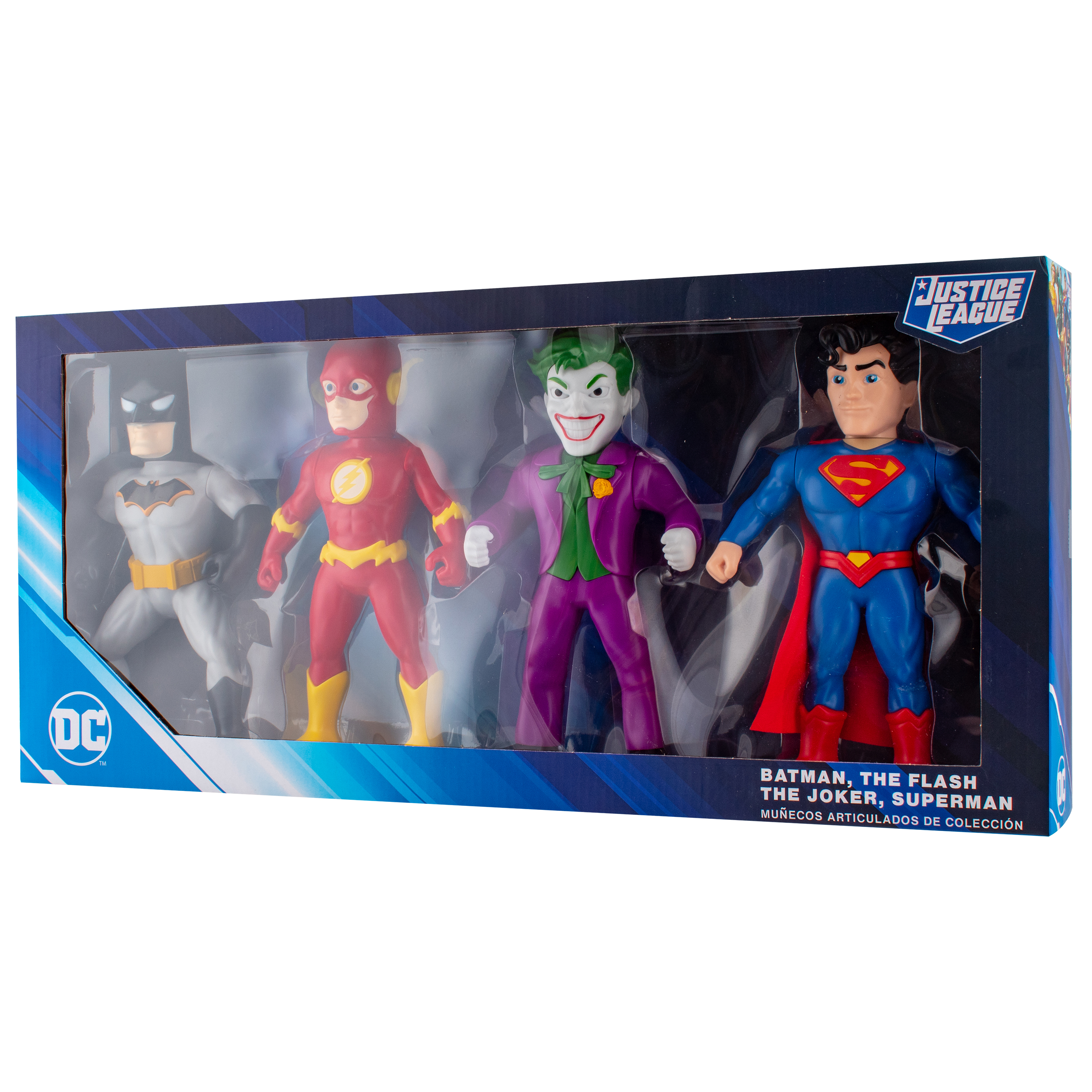 Набор фигурок KiddiePlay Бэтмен Супермен Флэш Джокер - фото 3