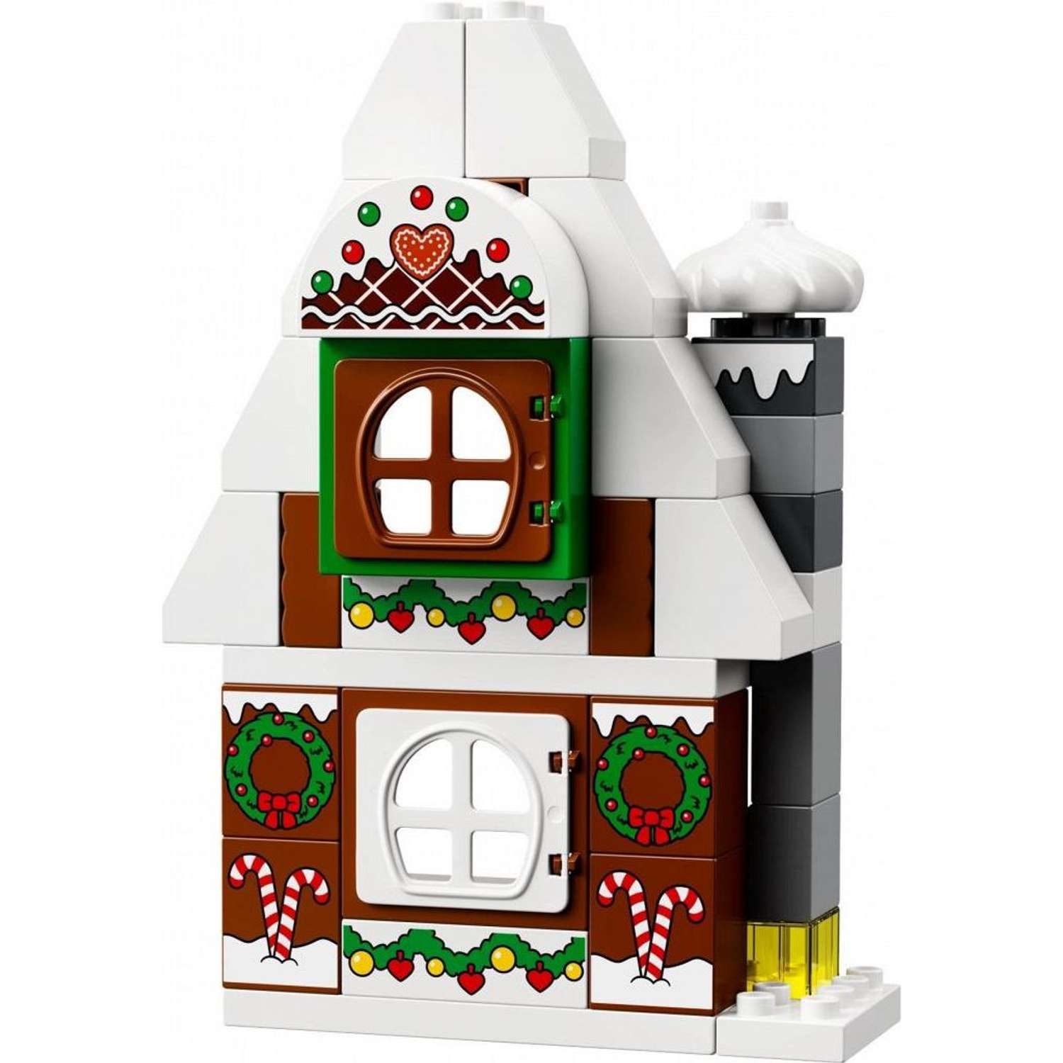 Конструктор LEGO DUPLO Santas Gingerbread House блочный - фото 3