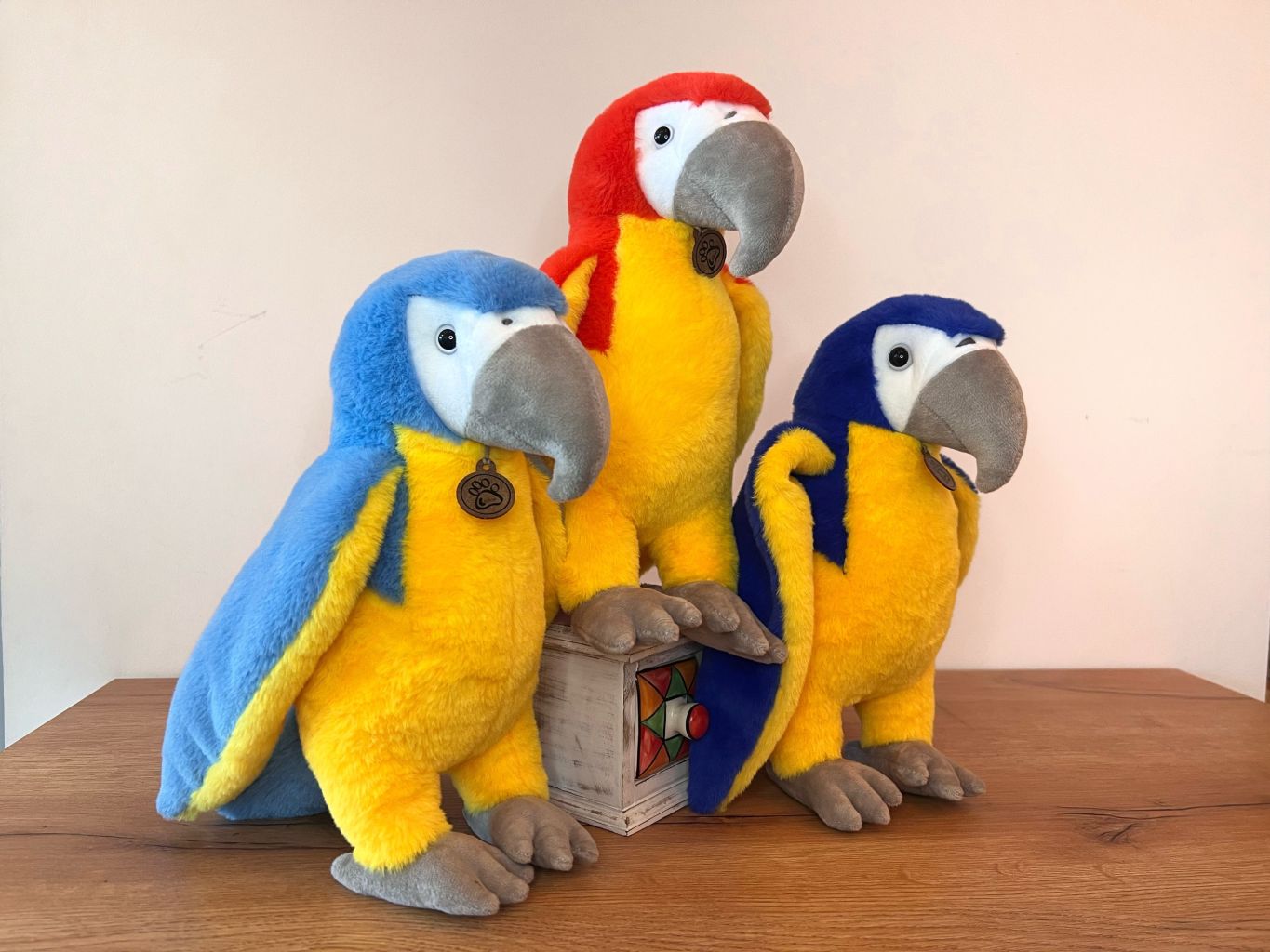 Мягкая игрушка Lapkin Попугай - фото 6