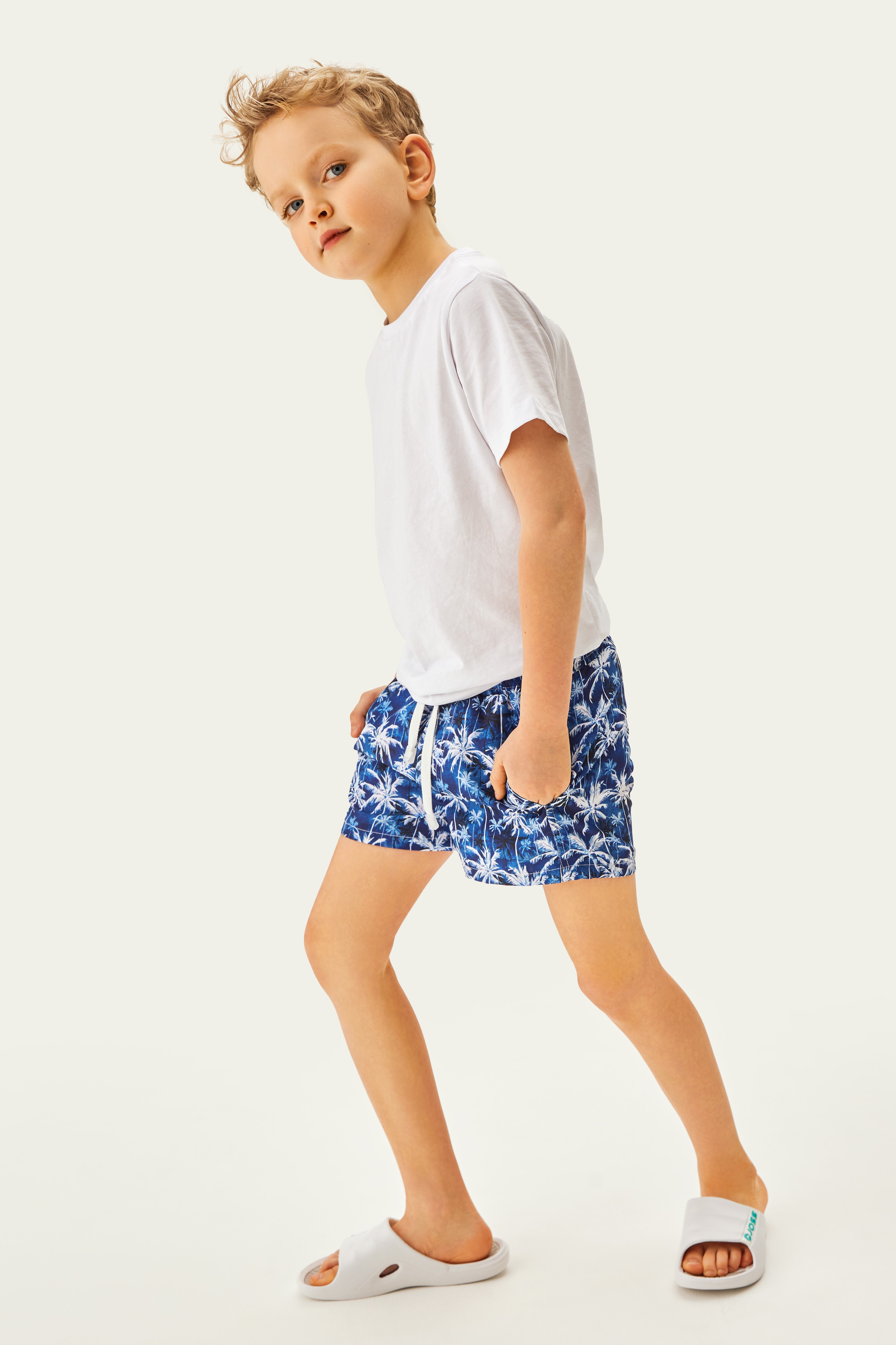 Шорты Capitania KIDS/MEN-001/palmtrees - фото 1