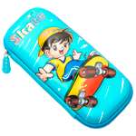 Пенал футляр ЭВРИКА Мальчик на скейте