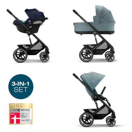 Коляска 3в1 Cybex Balios S Lux Sky Blue
