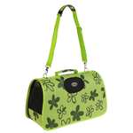 Сумка-переноска Пижон каркасная «Цветы» размер М