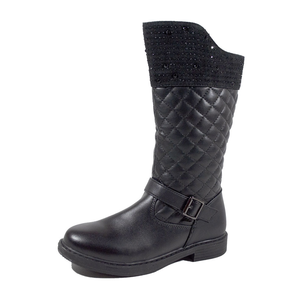 Сапоги Europen R280626546-SV EUROPEN Сапоги для девочки,черный - фото 1