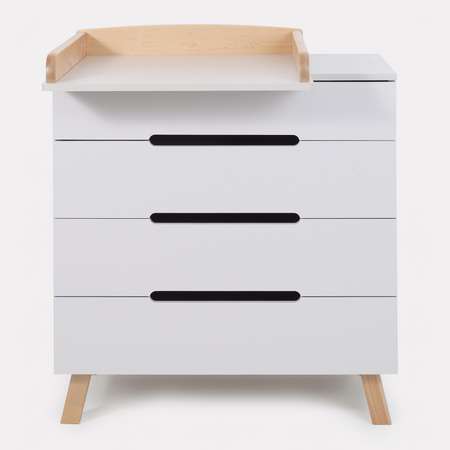 Комод Rant Indy 84см 3 ящика Crystal Beige