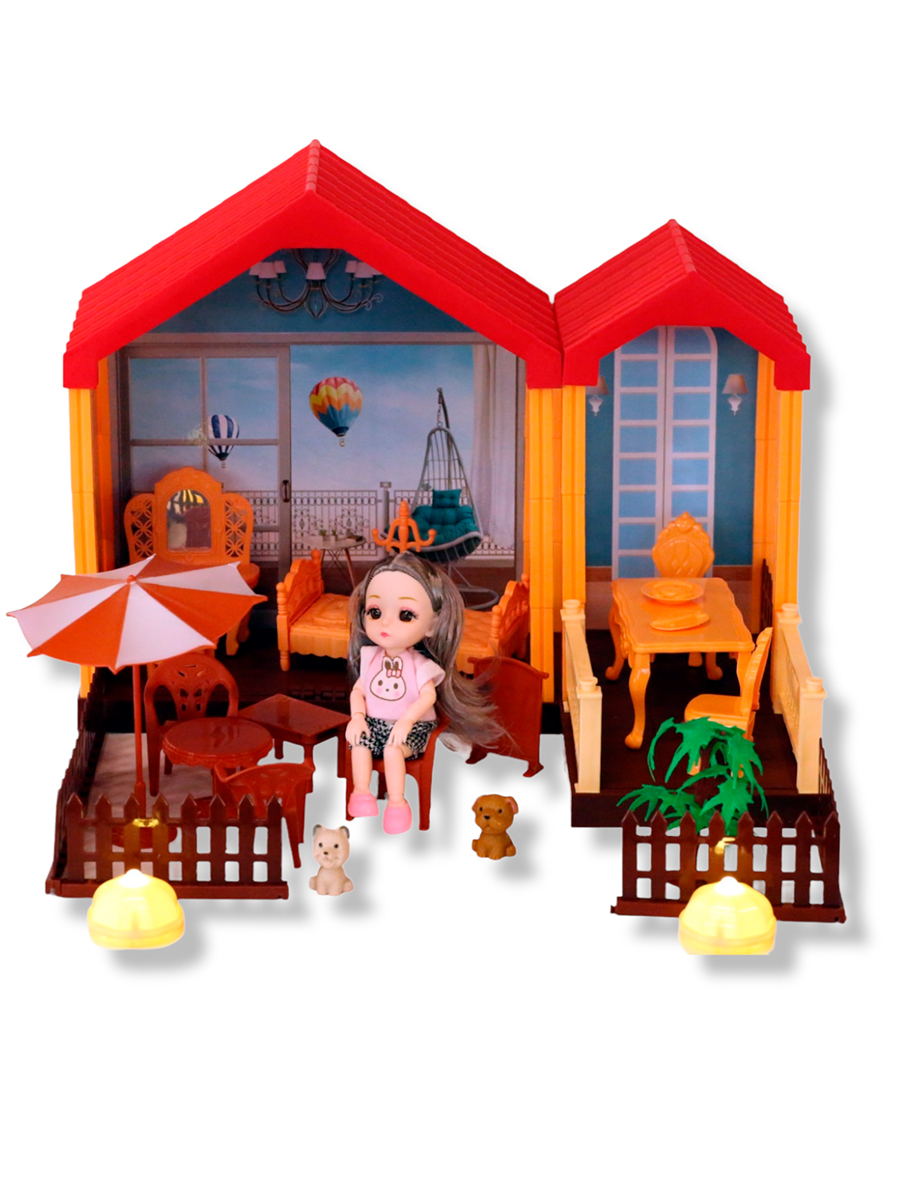 Домик для кукол SHARKTOYS с мебелью 11500007 - фото 2