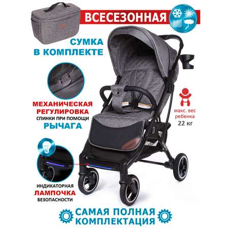 Коляска прогулочная DEAREST 819 PLUS серебрянный
