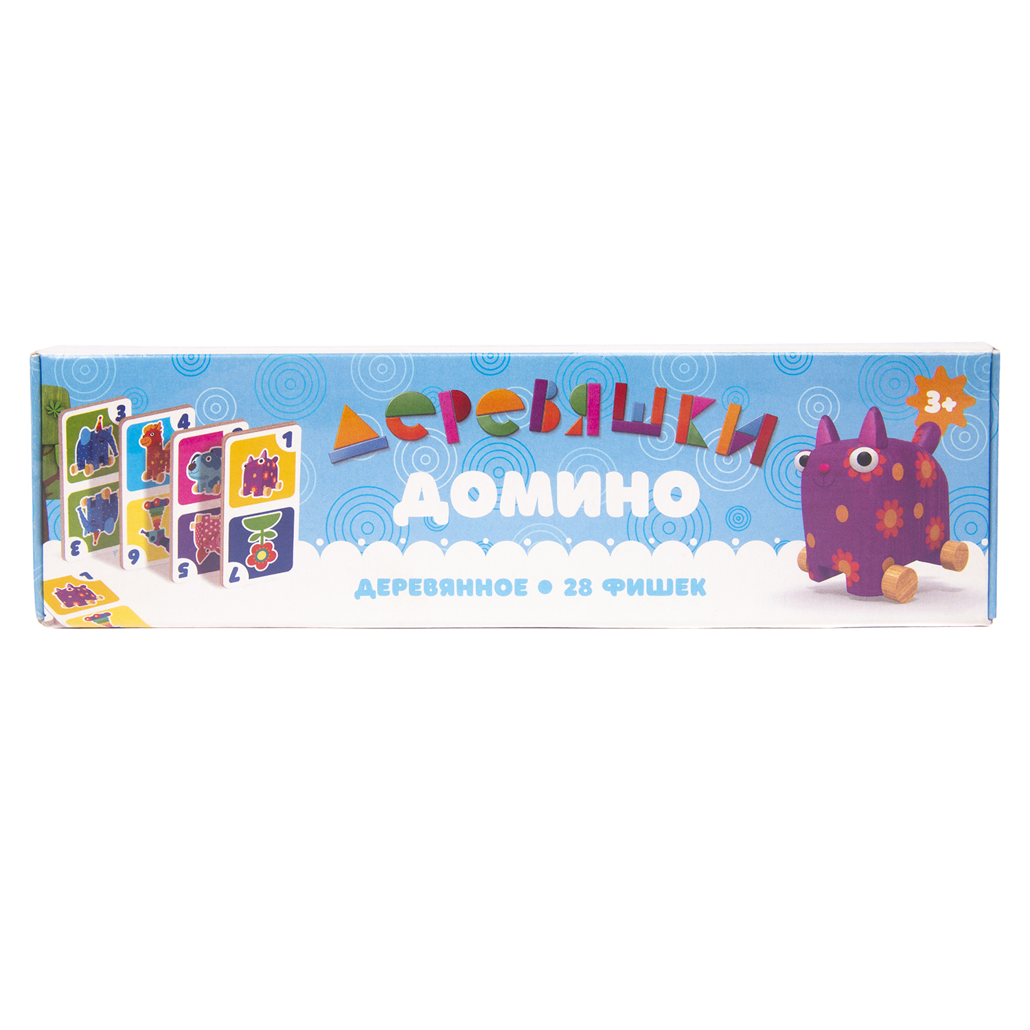 Настольная игра Деревяшки Домино - фото 10