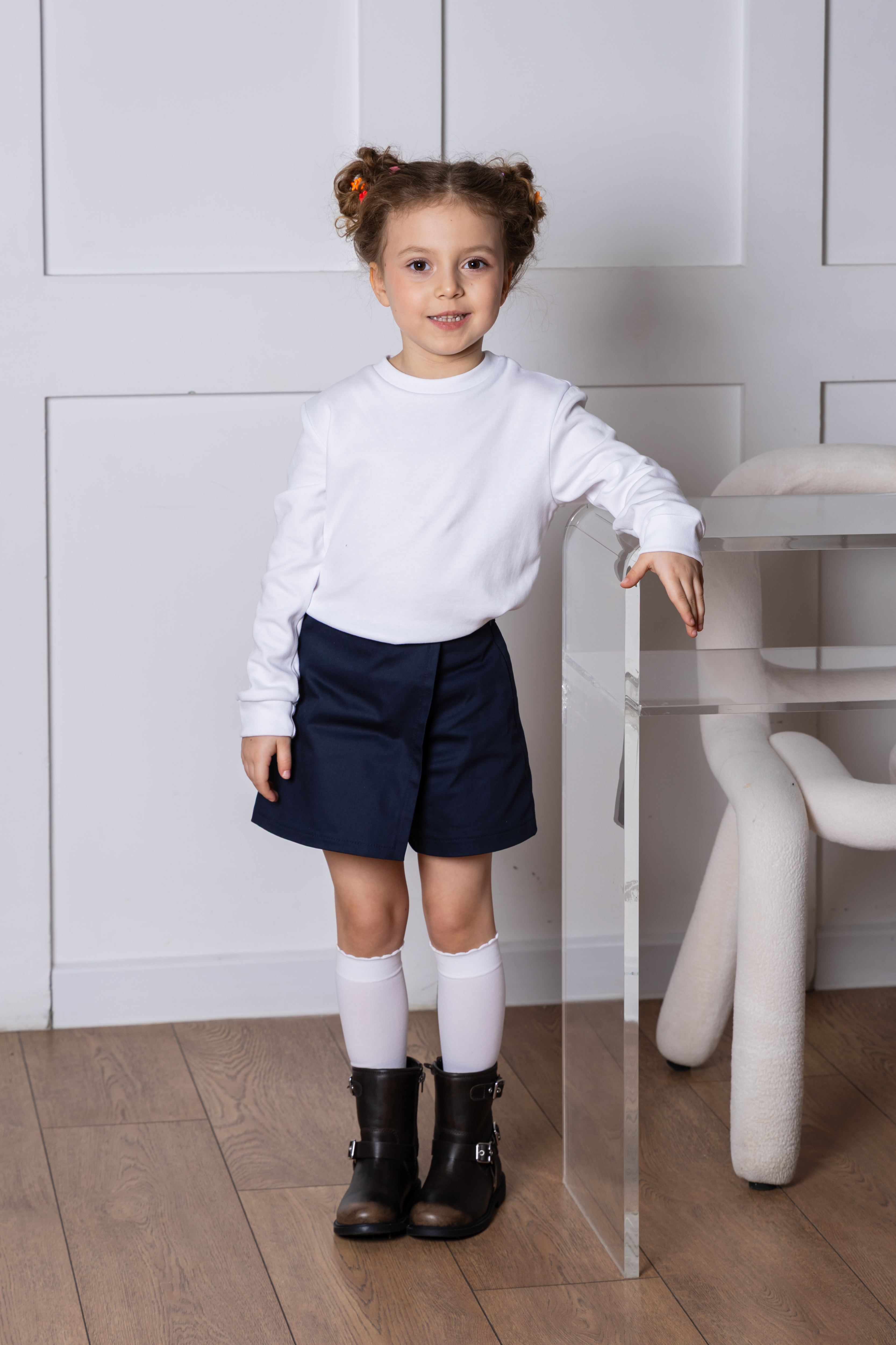 Юбка-шорты БарDuck school_bd_shorts - фото 2