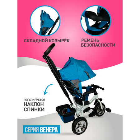 Трехколесный велосипед Velobibi 10 дюймов