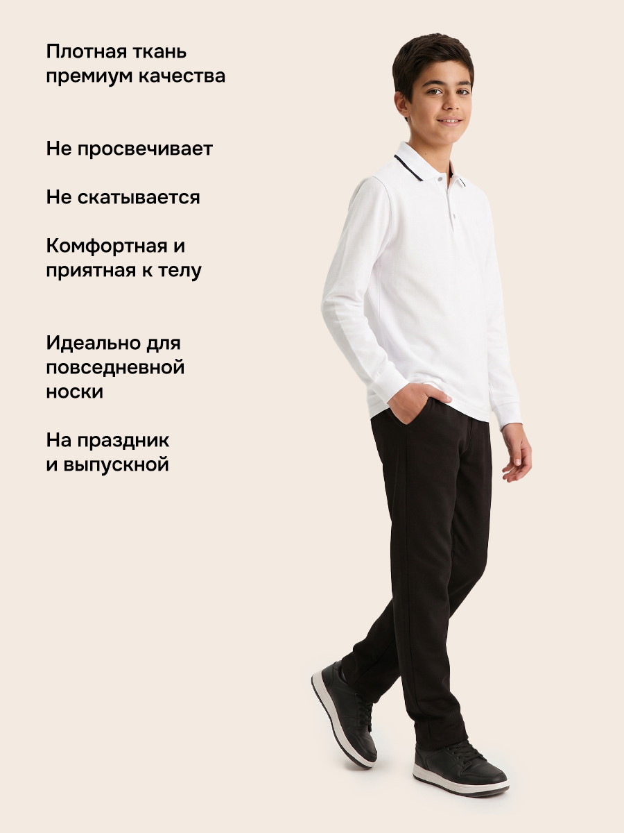 Поло NIKASTYLE 4ш72326 белый - фото 5