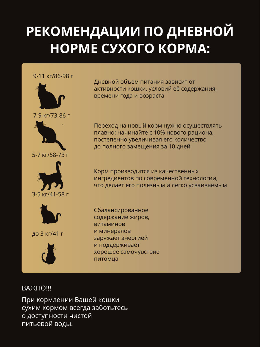 Корм сухой для кошек STARDOG Говядина 1 кг - фото 5