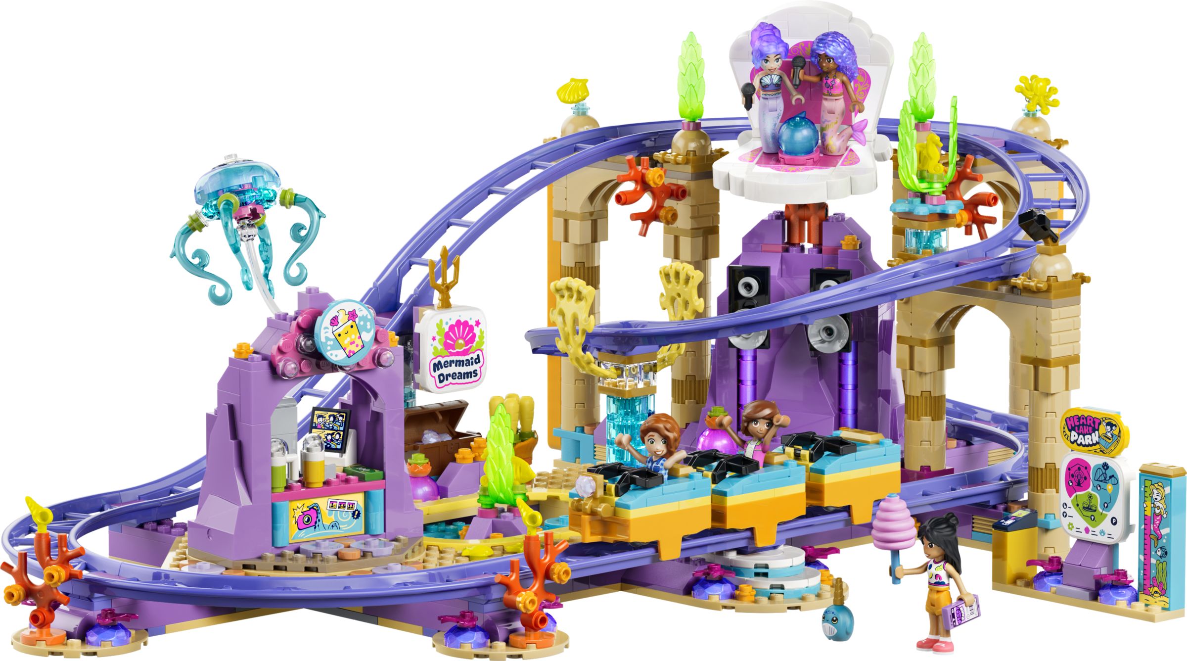 Конструктор LEGO Friends Американские горки Русалки 864 дет. - фото 2