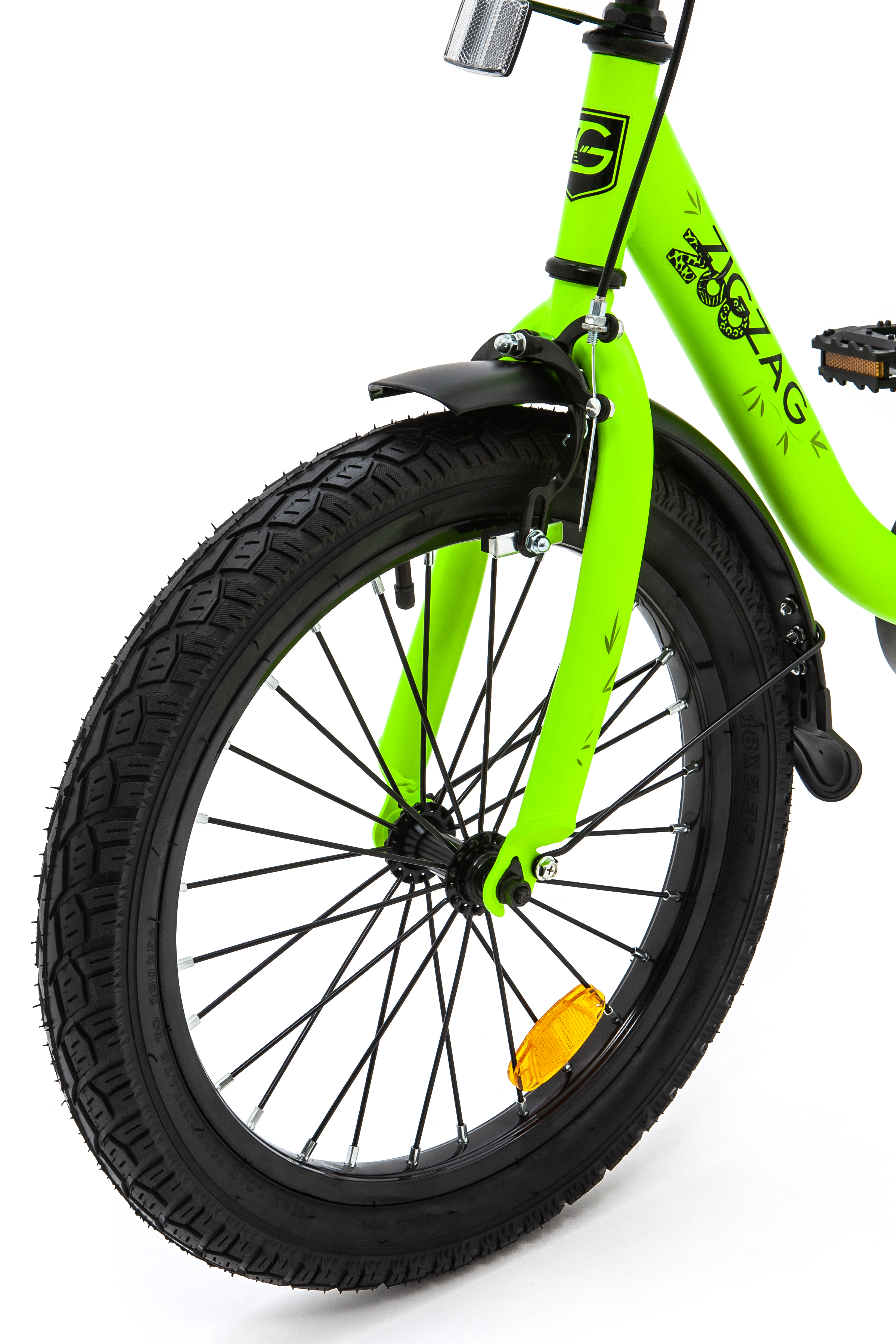 Двухколесный велосипед ZigZag 18 дюймов - фото 11