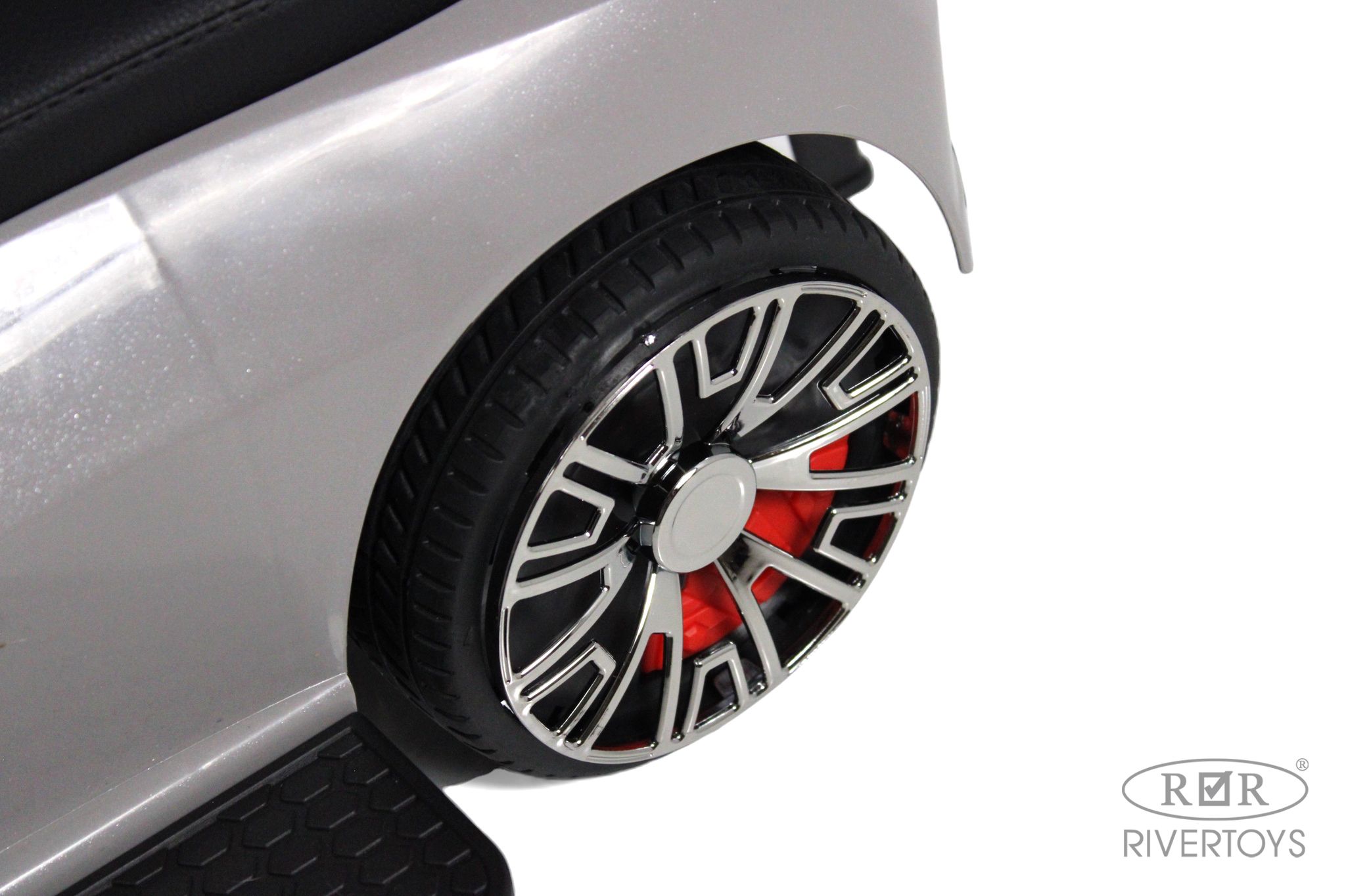 Каталка RIVERTOYS Z005ZZ-TP-GREY серый - фото 7