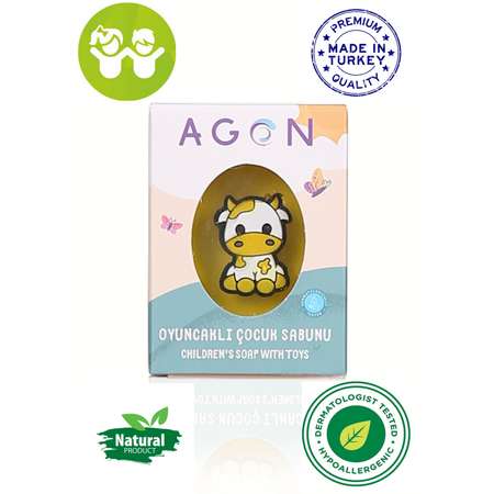 Детское мыло AGON Мыло с игрушкой внутри