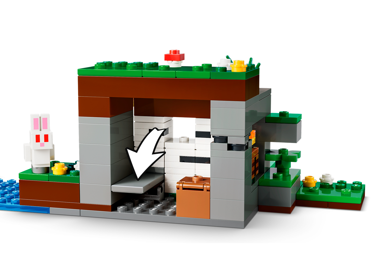 Конструктор LEGO Minecraft Приключение в первую ночь 301 дет. - фото 5