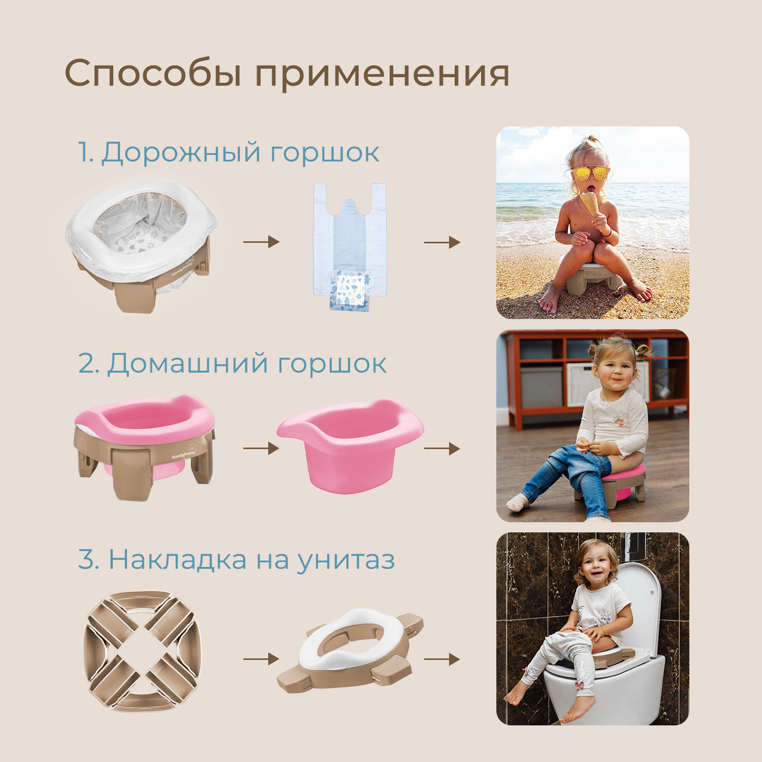 Горшок ROXY-KIDS Дорожный - фото 5